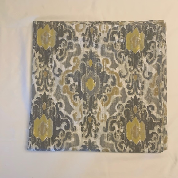 Dillard’s Noble Excellence Shower Curtain Gray/Gold - Picture 1 of 2